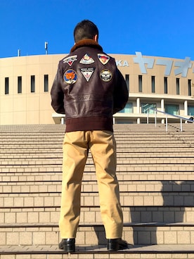 N.Nさん（メンズ・165cm）の冬コーディネート