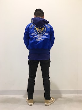 AVIREX（アヴィレックス）の「ライトMA-1 B-2 スピリット/LIGHT MA-1 B