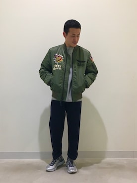 N.Nさん（メンズ・165cm）の秋コーディネート