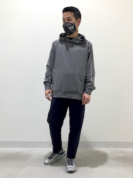 「アイテム（マスク、その他）」を使った、N.Nさん（メンズ・165cm）の冬コーディネート