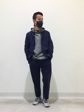 「アイテム（マスク、その他）」を使った、N.Nさん（メンズ・165cm）の冬コーディネート