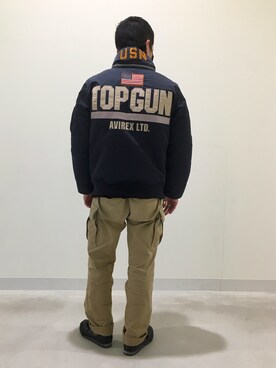 「アイテム（マスク、その他）」を使った、N.Nさん（メンズ・165cm）の冬コーディネート