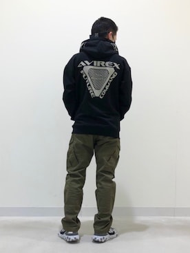「アイテム（マスク、その他）」を使った、N.Nさん（メンズ・165cm）の冬コーディネート