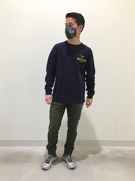「アイテム（マスク、その他）」を使った、N.Nさん（メンズ・165cm）の冬コーディネート