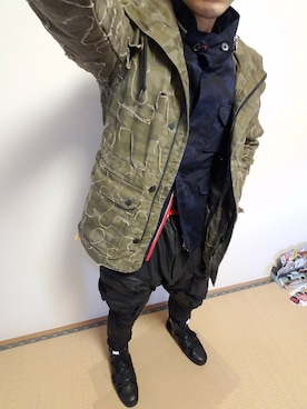 「White Flags（ホワイトフラッグス）のアイテム」を使った、D.I.JのNxAxOさん（メンズ・178cm）の春コーディネート