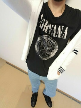 「White Flags（ホワイトフラッグス）のアイテム」を使った、D.I.JのNxAxOさん（メンズ・178cm）の春コーディネート