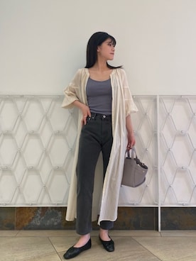 萌桃さん（レディース・164cm）の春コーディネート