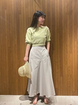 萌桃さん(レディース・164cm)の春コーディネート