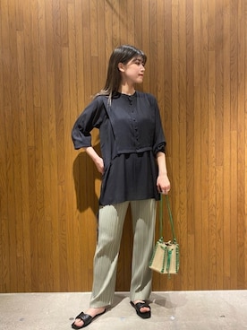 萌桃さん（レディース・164cm）の春コーディネート