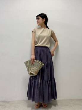 萌桃さん（レディース・164cm）の春コーディネート