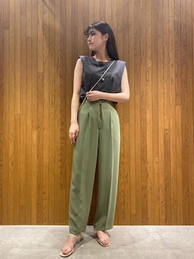 萌桃さん（レディース・164cm）の春コーディネート