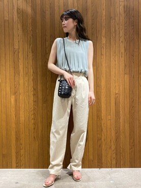 萌桃さん（レディース・164cm）の春コーディネート