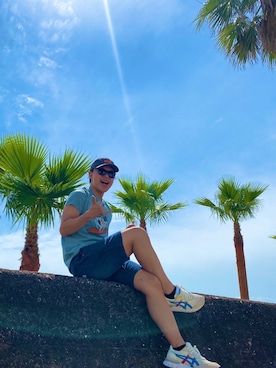 「TES（テス）のアイテム」を使った、i.sさん（メンズ・170cm）の夏コーディネート