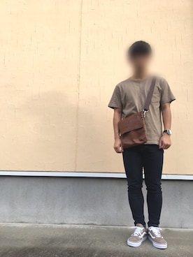 「ベージュ系コーデ」｜Koki さん（メンズ・165cm）の秋コーディネート