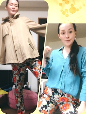 「UNTITLED（アンタイトル）のアイテム（トレンチコート）」を使った、T.Iさん（レディース・165cm）の春コーディネート