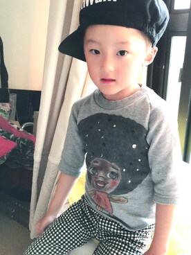 「WAMWAM（ワムワム）のアイテム」を使った、T.Iさん（レディース・165cm）の春コーディネート