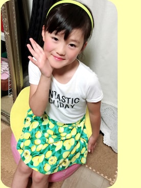 「アイテム（カチューシャ）」を使った、T.Iさん（レディース・165cm・30代）の春コーディネート