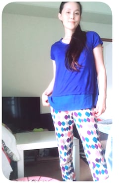 「Cotelac（コテラック）のアイテム」を使った、T.Iさん（レディース・165cm）の夏コーディネート