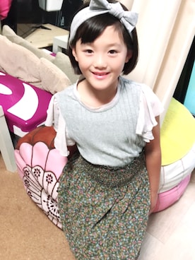 「リボンヘアバンド」｜T.Iさん（レディース・165cm）の秋コーディネート