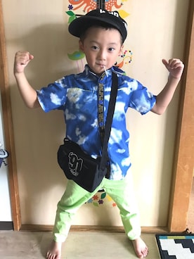 「WAMWAM（ワムワム）のアイテム」を使った、T.Iさん（レディース・165cm）の秋コーディネート