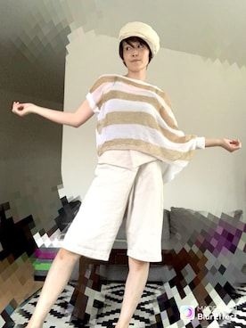 「アメリカンラグシー」｜T.Iさん（レディース・165cm）の夏コーディネート