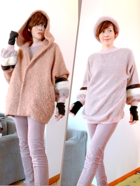 「TYPE-C-80’S-3CONDITION（タイプシーエイティーズスリーコンディション）のアイテム」を使った、T.Iさん（レディース・165cm）の秋コーディネート
