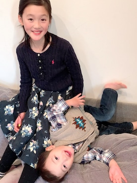「babyGAP（babyGAP）のアイテム」を使った、T.Iさん（レディース・166cm・40代）の冬コーディネート