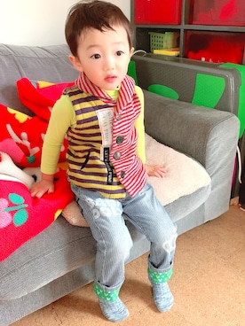 「unica（ユニカ）のアイテム」を使った、T.Iさん（レディース・166cm）の冬コーディネート