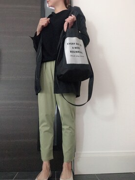 「GRL（グレイル）のアイテム（モッズコート）」を使った、じるぴさん（レディース・159cm）の春コーディネート
