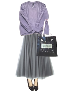 「スタッズシューズ」｜じるぴさん（レディース・159cm）の秋コーディネート