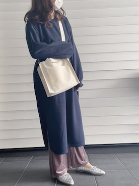「KOBE LETTUCE（コウベレタス）のアイテム（バレエシューズ）」を使った、じるぴさん（レディース・159cm）の春コーディネート