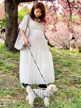 「ミューズリファインドクローズ」｜こままりえさん（レディース・152cm）の春コーディネート