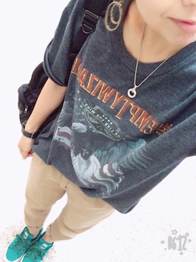 さぼまま㊼さん（レディース・158cm）の夏コーディネート