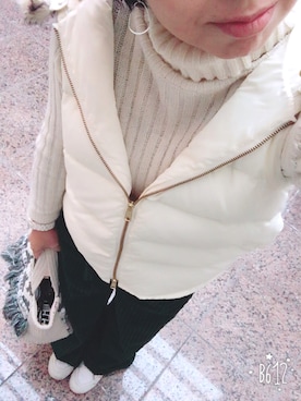 「gallardagalante」｜「アイテム（アナログ腕時計）」を使った、さぼまま㊻さん（レディース・158cm）の冬コーディネート