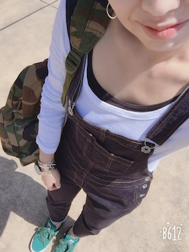 さぼまま㊻さん(レディース・158cm)の春コーディネート