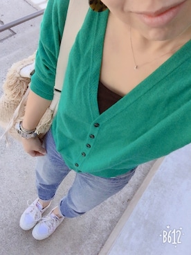 「Luftrobe（ルフトローブ）のアイテム」を使った、さぼまま㊻さん（レディース・158cm）の春コーディネート