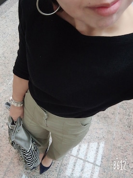 「Lami（ラミ）のアイテム」を使った、さぼまま㊻さん（レディース・158cm）の春コーディネート