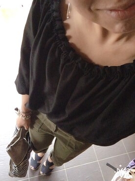 さぼまま㊼さん（レディース・158cm）の夏コーディネート