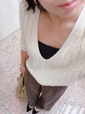 「gallardagalante」｜「アイテム（パンプス）」を使った、さぼまま㊻さん（レディース・158cm）の秋コーディネート