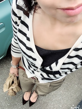 「gallardagalante」｜「アイテム（パンプス）」を使った、さぼまま㊻さん（レディース・158cm）の秋コーディネート