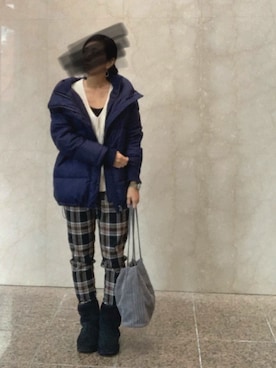 さぼまま㊻さん（レディース・158cm）の冬コーディネート