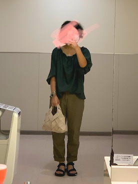 さぼまま㊼さん（レディース・158cm）の夏コーディネート