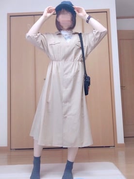 「ehka sopo（エヘカソポ）のアイテム（その他）」を使った、haruさん（レディース・153cm）の夏コーディネート