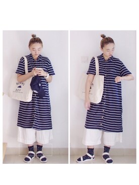 daydayさん（レディース・161cm）の秋コーディネート