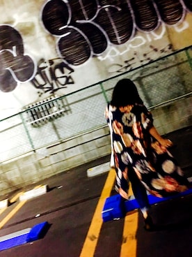「きもの」｜「アイテム（ジャケット/アウター）」を使った、mayu(毛)。さん（レディース・156cm）の春コーディネート