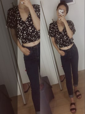 「circus（サーカス）のアイテム」を使った、Jenwuさん（レディース・155cm）の夏コーディネート