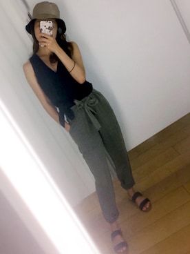 「circus（サーカス）のアイテム」を使った、Jenwuさん（レディース・155cm）の夏コーディネート