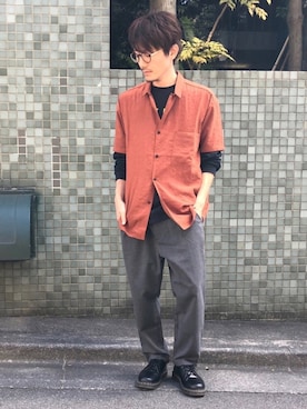 かっしーさん（メンズ・167cm）の秋コーディネート