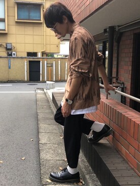 かっしーさん（メンズ・167cm）の秋コーディネート