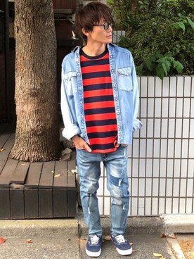 かっしーさん(メンズ・167cm)の秋コーディネート